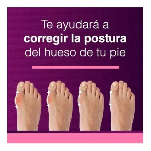 CORRECTOR ORTOPÉDICO PARA LOS PIES Y JUANETES