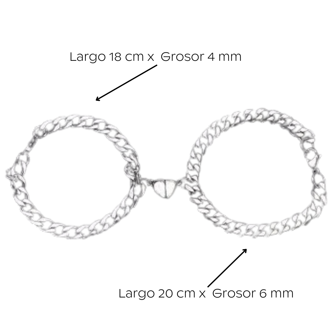 PULSERAS MAGNÉTICAS PARA PAREJAS