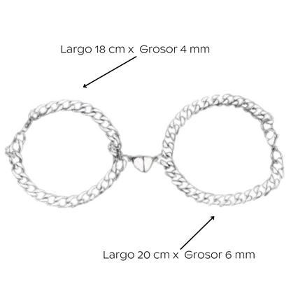 PULSERAS MAGNÉTICAS PARA PAREJAS