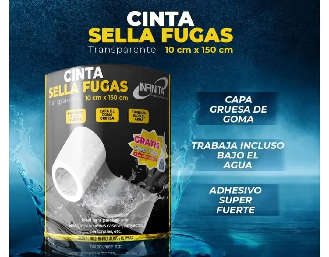 CINTA SELLA FUGAS  10CMX150CM