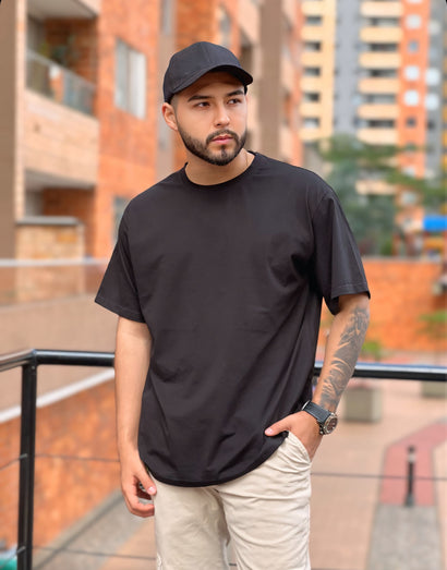 CAMISETA OVERSIZED- TELA FRÍA ANTIARRUGAS Y TRANSPIRABLE- SET DE 3 $162,000