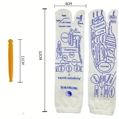 CALCETINES REFLEXOLOGIA 1 PAR ACUPRESIÓN